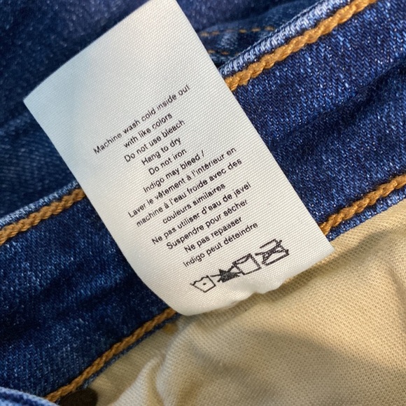 rag & bone Nina High-Rise Skinny Jeans in Irving 26 - Picture 8 of 12